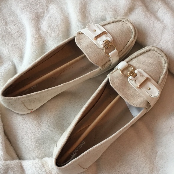 Lands' End Shoes - Lands’End Buckle Boat Shoes